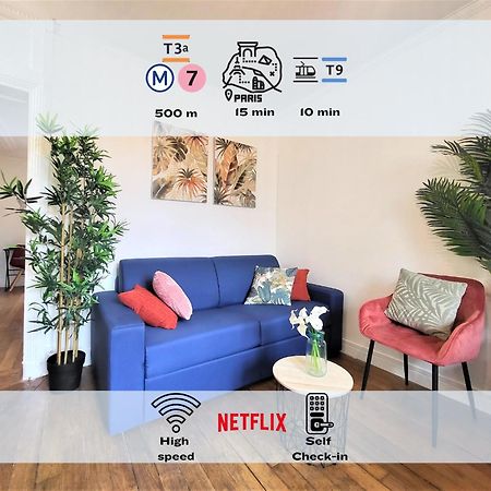 L'Oasis - Charmant Appartement Metro Porte D'Italie Le Kremlin-Bicetre Ngoại thất bức ảnh